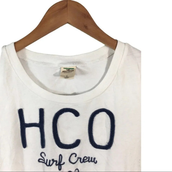WS514 Hollister HCO Surf Crew Surfing Shirt L - Picture 3 of 3